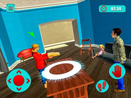 Изображение игры: Virtual Family Pregnant Mom 3D