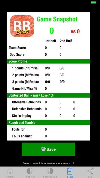 Изображение игры: Basketball Stats