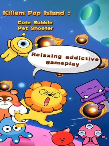 Изображение игры: KILL EM POP ISLAND: Zoo Bubble Pet Shooter - from Panda Tap Games