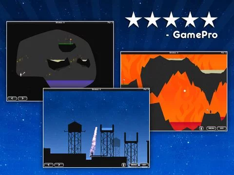 Изображение игры: Stickman Golf HD