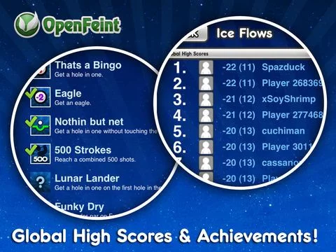 Изображение игры: Stickman Golf HD