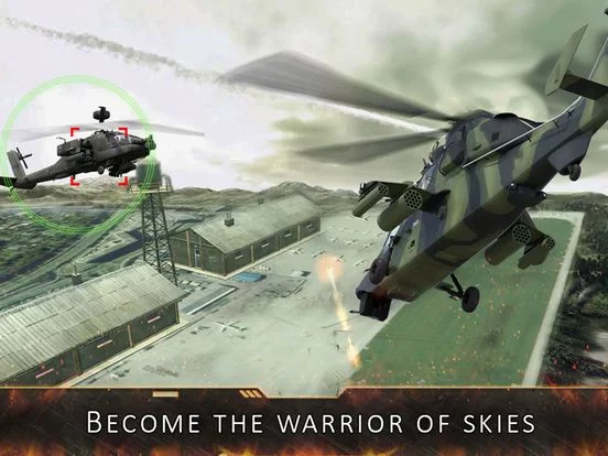 Изображение игры: Helicopter Air Attack - #1 Military Helicopters Fighting and Shooting Game Free