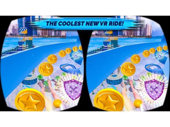 Изображение игры: VR Beach Water Sliding - Water stunt & ride