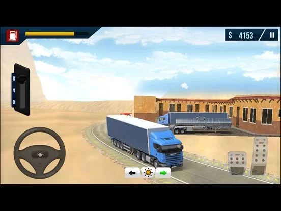 Изображение игры: Heavy cargo Arab truck simulator- Truck driving