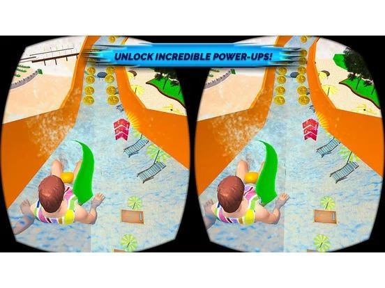 Изображение игры: VR Beach Water Sliding - Water stunt & ride