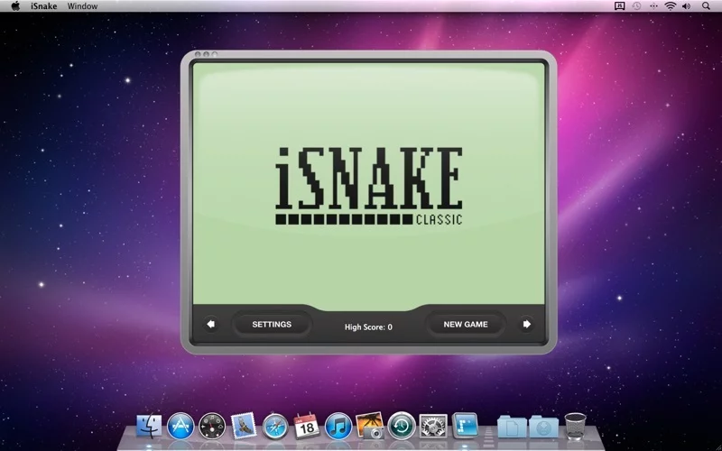 Изображение игры: iSnake