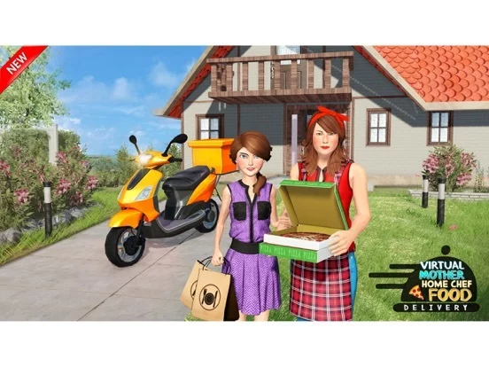 Изображение игры: Mother Chef Food Delivery Game