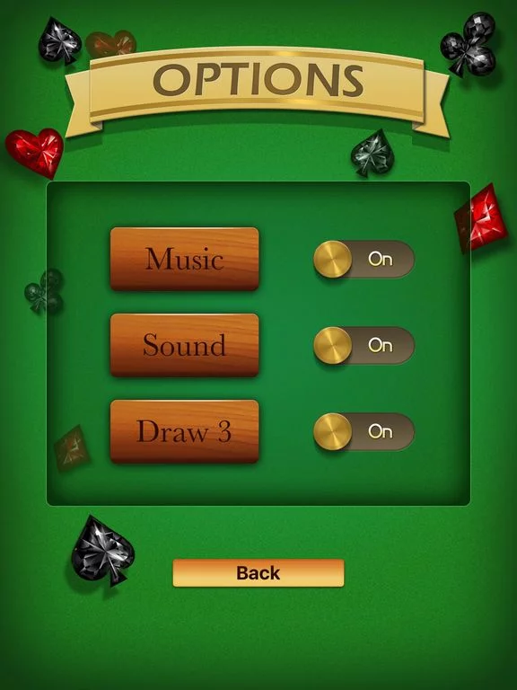 Изображение игры: Happy Solitaire HD