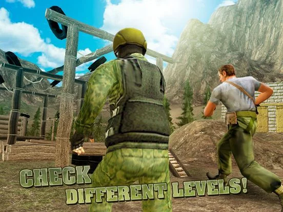Изображение игры: USA Army Troops Training School 3D Full
