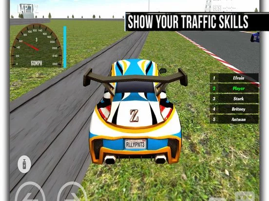 Изображение игры: King Car Racing