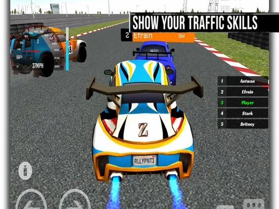 Изображение игры: King Car Racing