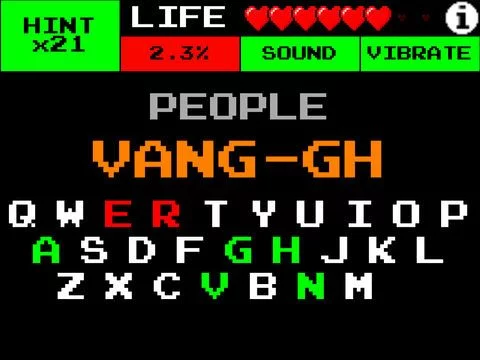 Изображение игры: Hangman Hearts