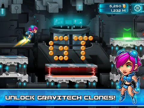 Изображение игры: Gravity Guy 2