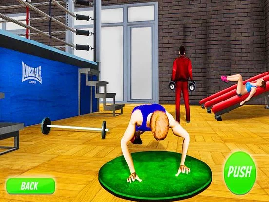 Изображение игры: Gym Fitness Workout 3D