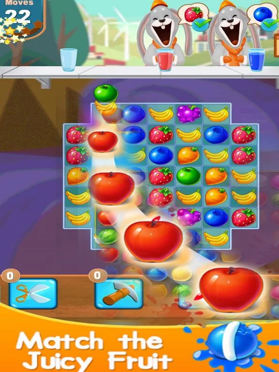 Изображение игры: Fruit Candy Smash Puzzle