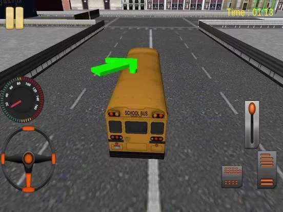 Изображение игры: School Bus 3D Simulator: Best School Bus Driving