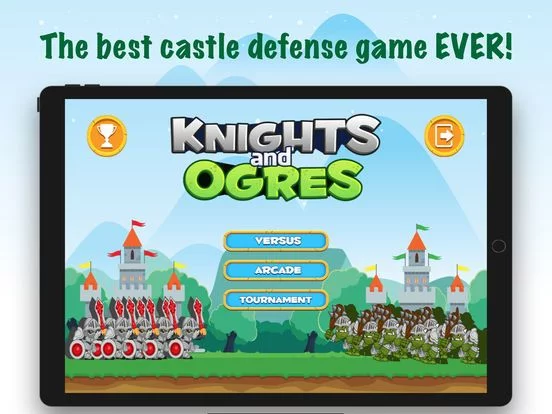 Изображение игры: Knights and Ogres