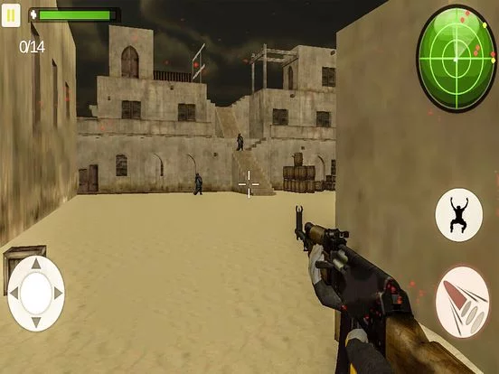Изображение игры: Warlord Warrior: Counter Terrorist Shooting Game