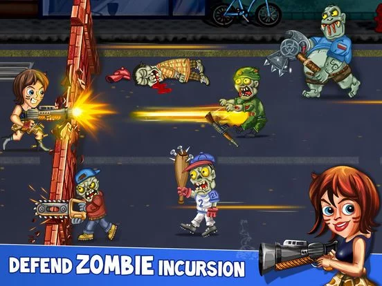 Изображение игры: Zombie Shooter Defense