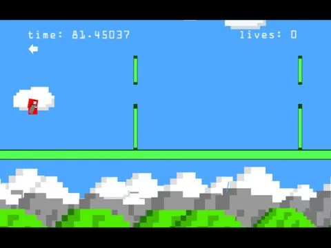 Изображение игры: Line Jump Run X: Robot Dash - by Cobalt Play 8 bit Games