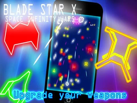 Изображение игры: Blade Star X: Space Infinity War - by Cobalt Play 8 Bit Games