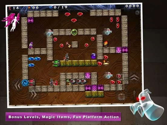 Изображение игры: iSpherical - A Wizard's Journey