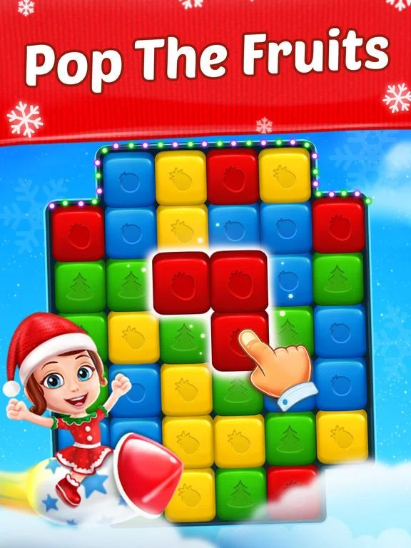Изображение игры: Fruit Cube Blast