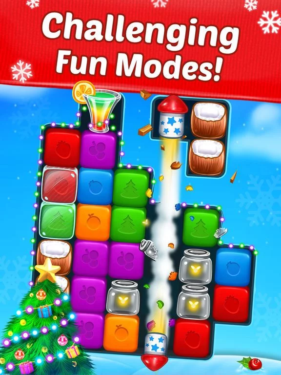 Изображение игры: Fruit Cube Blast