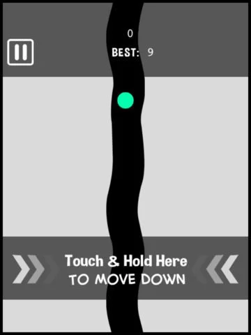Изображение игры: Avoid the Dot Circles - fun mini game snake puzzle