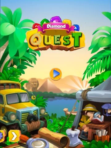Изображение игры: Super Diamond Quest