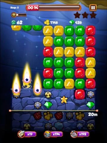 Изображение игры: Super Diamond Quest
