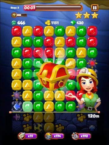 Изображение игры: Super Diamond Quest