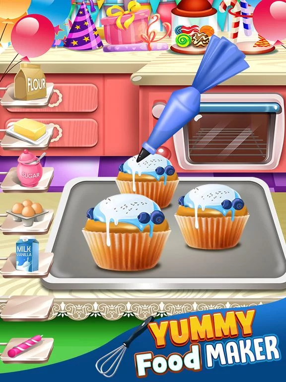 Изображение игры: Cooking Maker Food Games for Kids (Girl Boy) Free