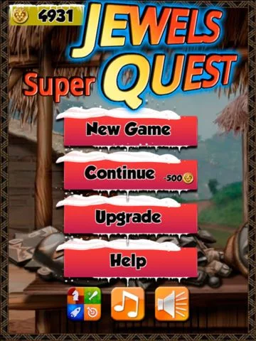 Изображение игры: Super Jewels Quest Christmas Season