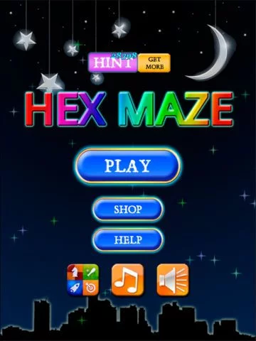 Изображение игры: Hex Maze - like sudoku - The most difficult game
