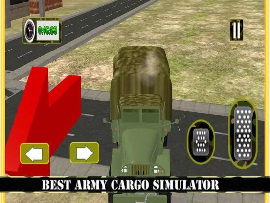 Изображение игры: Army Truck Offroad