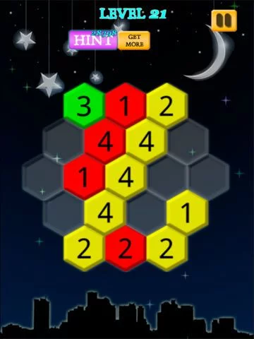 Изображение игры: Hex Maze - like sudoku - The most difficult game