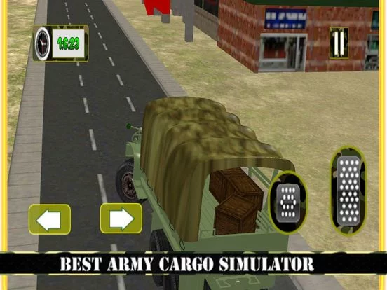 Изображение игры: Army Truck Offroad
