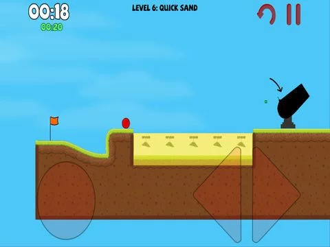 Изображение игры: Red Ball 1