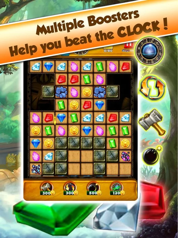 Изображение игры: Super Jewel Mania 3: Egypt Quest Match 3 Game