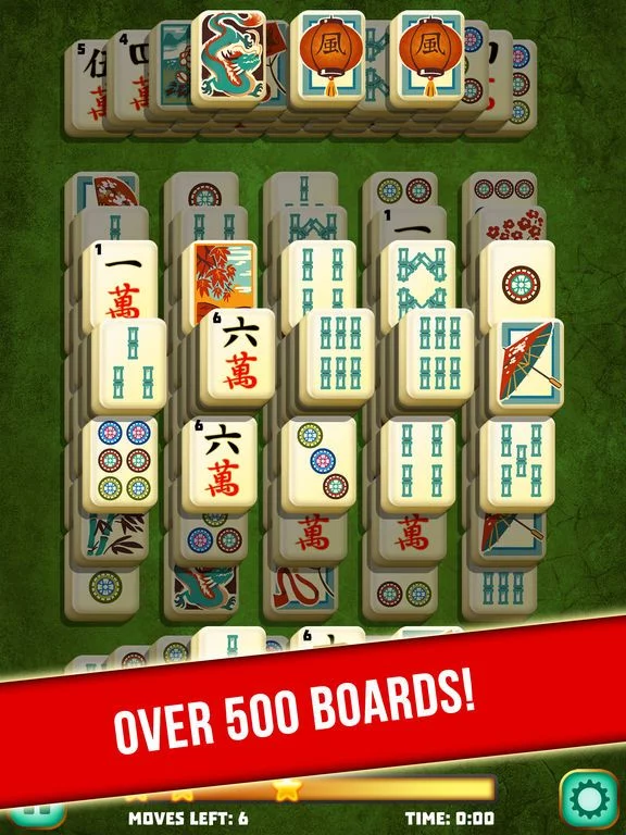 Изображение игры: Mahjong Path Solitaire Puzzle