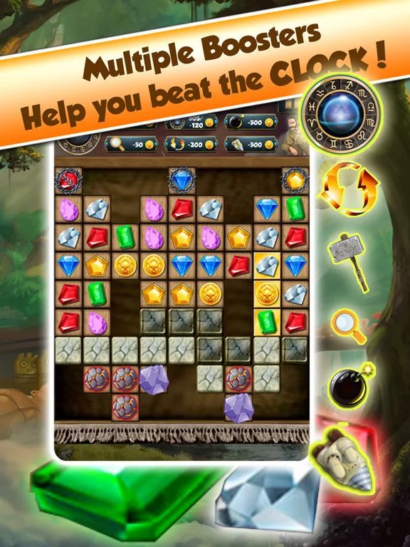 Изображение игры: Jewel Legend Puzzle Quest 2