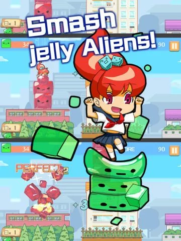 Изображение игры: Jelly Smash Heroes
