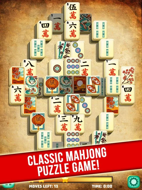 Изображение игры: Mahjong Path Solitaire Puzzle