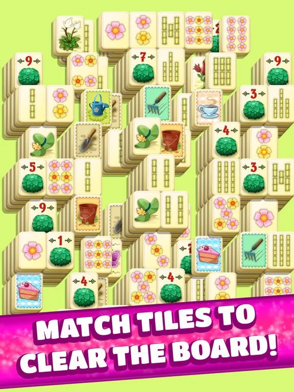 Изображение игры: Mahjong Spring Flower Garden