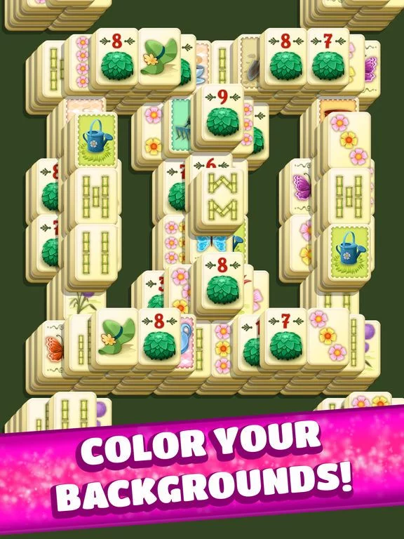 Изображение игры: Mahjong Spring Flower Garden