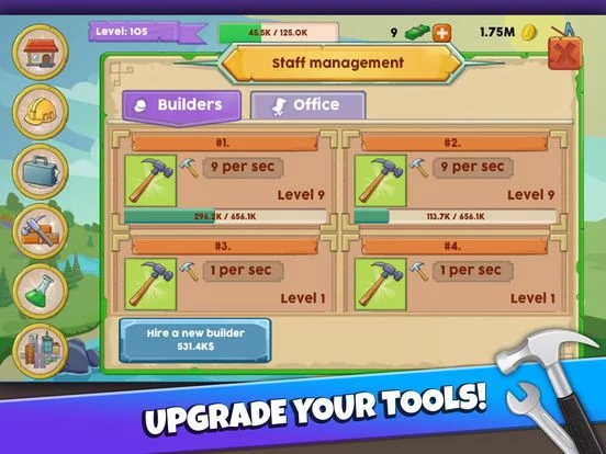 Изображение игры: Make a City Idle Tycoon
