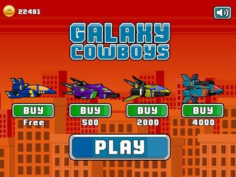 Изображение игры: Galaxy Cowboys - A Free Space Shooting Game
