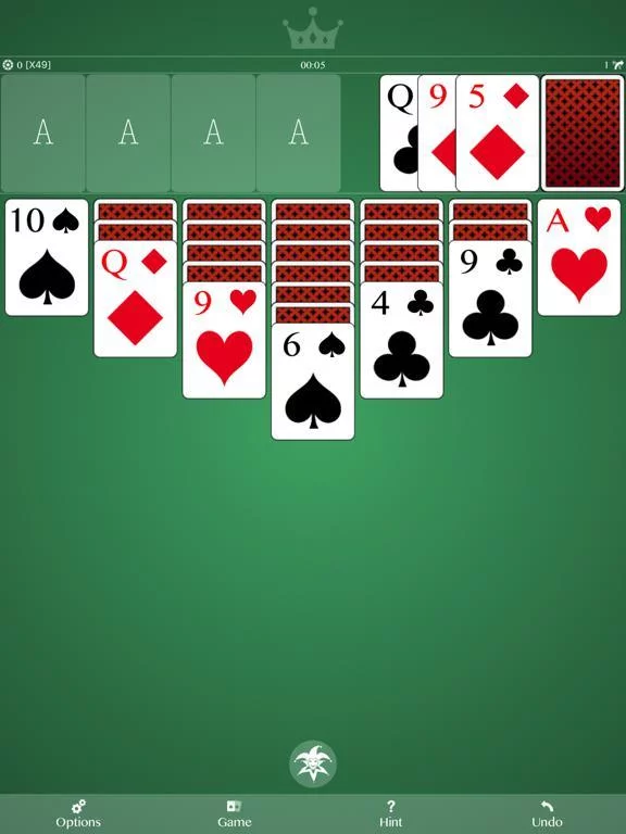 Изображение игры: Peak Solitaire