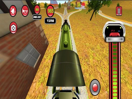 Изображение игры: Real Extra Fast Train Drive 3D